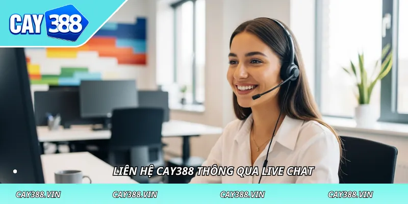 Liên hệ CAY388 thông qua live chat