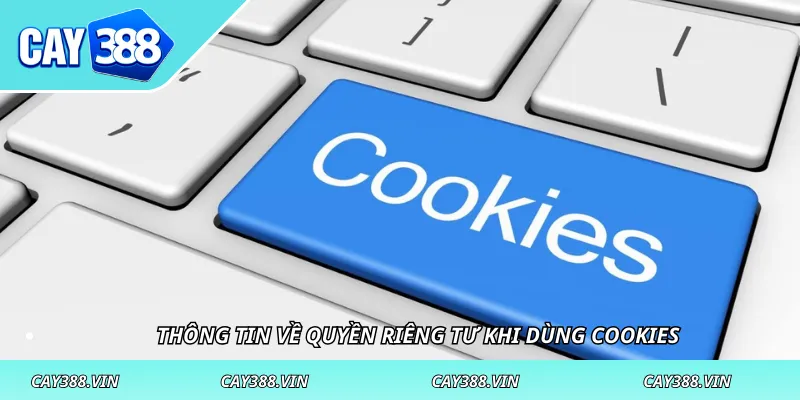 Thông tin về quyền riêng tư khi dùng cookies